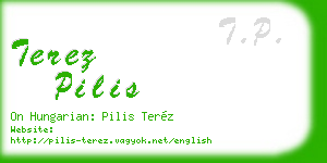 terez pilis business card